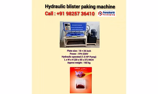 saffron packaging machine