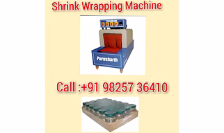 glass jar shrink wrapping machine