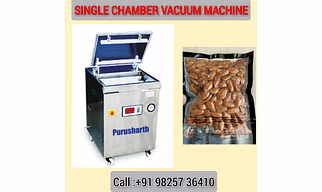 Almond vacuum packing machine