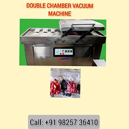 purusharth fruits vacuum packing machine
