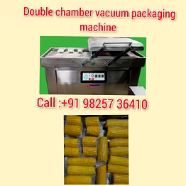 purusharth sweet corn packing machine
