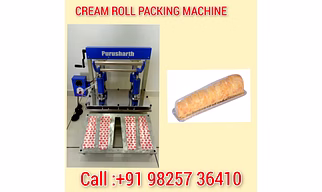 cream roll packing machine