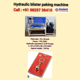 purusharth keychain packing machine