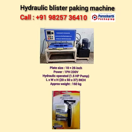 purusharth razor packaging machine