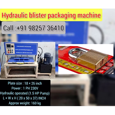 purusharth lock packing machine