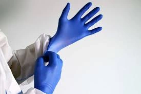 Nitrile Examination Gloves-•	Extra-small•	Small•	Medium•	Large-•	Blue•	White•	Green•	Light Purple•	Black-100% Synthetic Latex-2