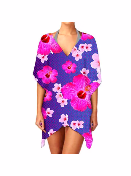 Fashionable Short Kaftan Tunic Dress for Women Perfect for Casual Wear Beachwear and Stylish Sexiness Outfits Available Now @ Short Length Kaftan-Kar1091