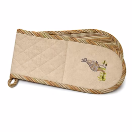 custom embroidered kangaroo kitchen oven glove