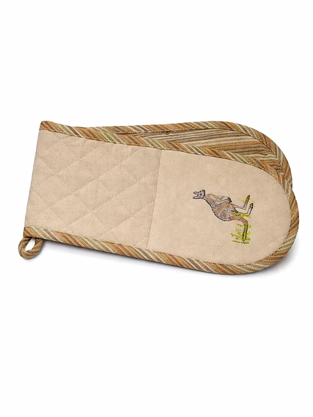 Custom Embroidered Kangaroo Kitchen Oven Glove