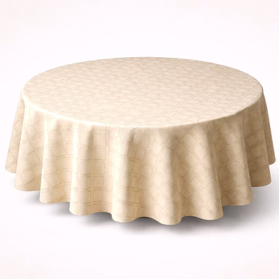custom textured grid tablecloth rt 1418