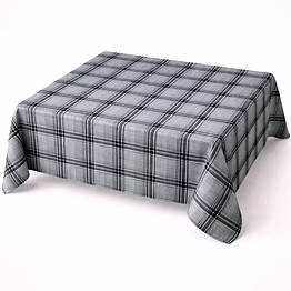 premium fancy yarn plaid tablecloth rtt 1520