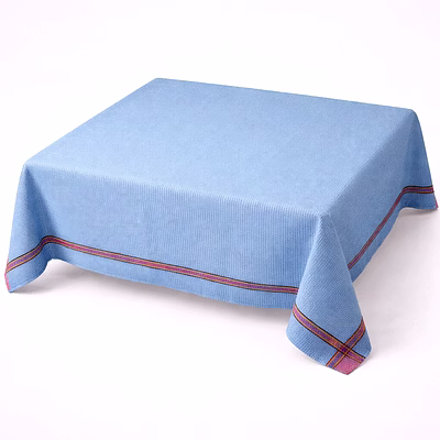 textured woven table cloth and mat set rt 1419