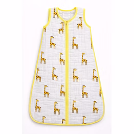 giraffe print baby sleeping bag