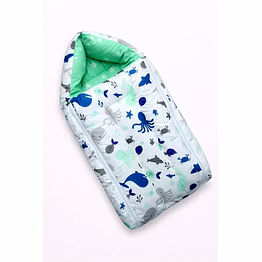 ocean animal baby nest sleeping bag