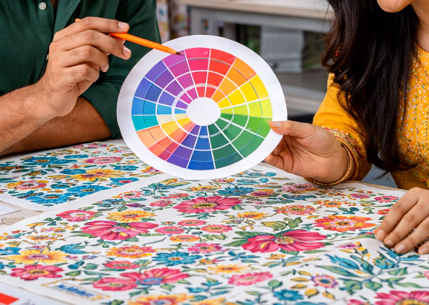 Colorful Indian Textiles