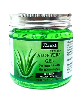 Raslok Aloe Vera Gel (Cucumber, 7.76 OZ)
