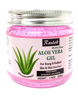 Aloe Vera Gel (Rose, 7.76 OZ)