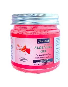 Aloe Vera Gel (Strawberry, 7.76 OZ)