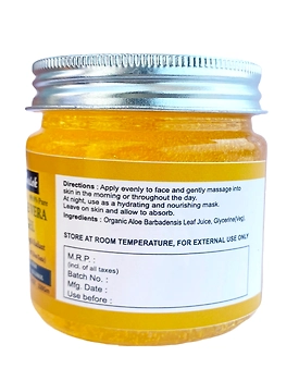 Aloe Vera Gel (Saffron, 7.76 OZ)