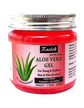 Aloe Vera Gel (Hibiscus , 7.76 OZ)