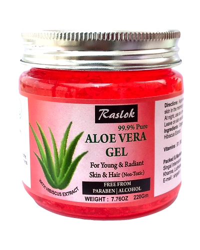 Aloe Vera Gel (Hibiscus , 7.76 OZ)-12281788