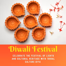 Clay Diwali Diya 2 inch
