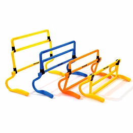 disport 3 in 1 agility hurdle-multicolour-