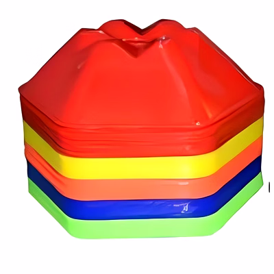 hexa saucer cone set of 50 pcs in a box
