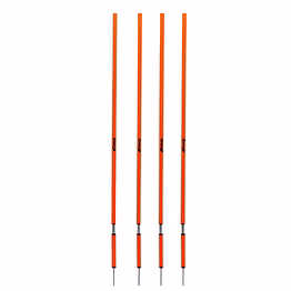 disport slalom pole with spring @ 10"