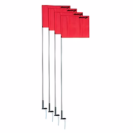 disport pvc corner flag with spike & flag economic
