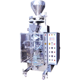 automatic plc controlled vffs (collar type) machine with cup filler