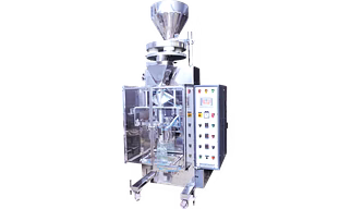 AUTOMATIC PLC CONTROLLED VFFS (COLLAR TYPE) MACHINE WITH CUP FILLER