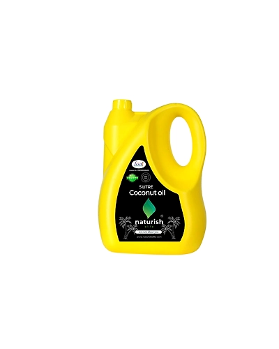 Naturish Elite's 5 Litres Premium Coconut Oil-936485-82f4fb66