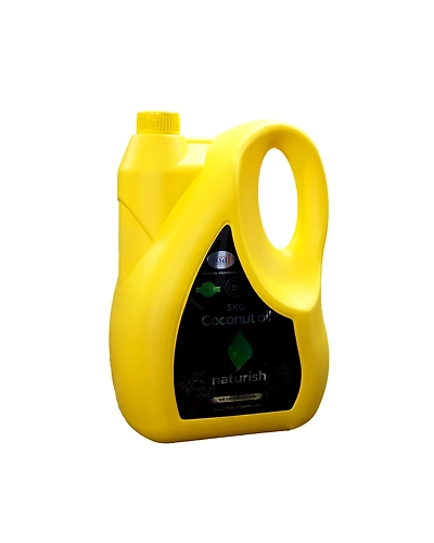 Naturish Elite's 5 Litres Premium Coconut Oil-1
