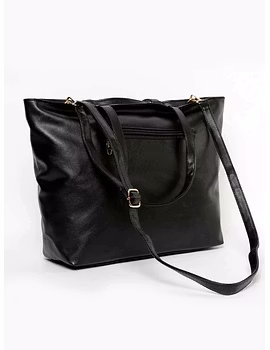 Elevate Your Style with Our Black Leather Sling Bag-1-sm