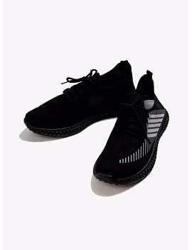 Men Black Durable Running Shoe - Bulk-7-1-sm