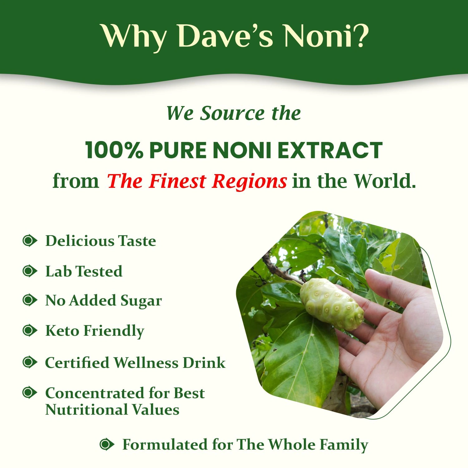 The Dave's Noni Natural &amp; Organic 365 Immunity Booster Juice (Noni Juice) - 500ML-2