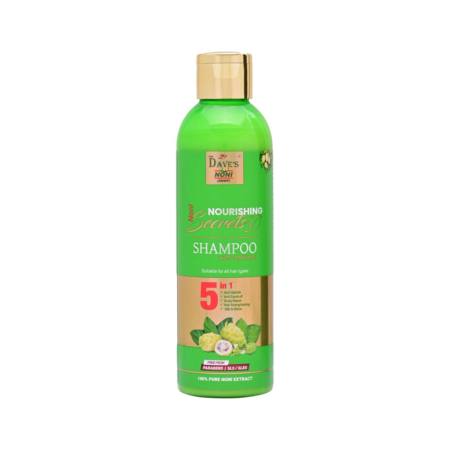 The Dave's Noni Nourishing Secrets Shampoo with Conditioner | Noni Hair Shampoo with Conditioner -200ML-NONI_SHAMPOO_200ML