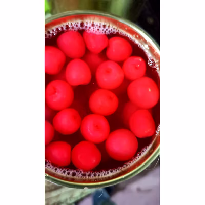 Cherries in Sugar Syrup, Produce of Srinagar, Kashmir, India-5