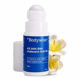 be bodywise 4% aha bha underarm roll on 50 ml