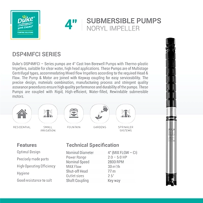 4″ Submersible Pumps Noryl Impeller-4