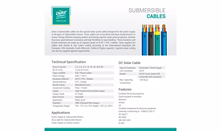 Submersible Cables