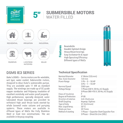 3&quot; Submersible Motors Water Filled-1