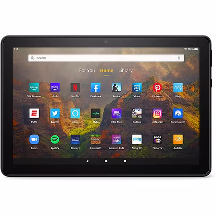 Amazon Fire HD 10 tablet, 10.1&quot;, 1080p Full HD, 32 GB, (2021 release), Black-2
