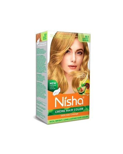 Nisha 120gm Cream Hair Color 100% Grey Coverage Conditioning With Natural Herbs-Natural Black-13