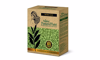 Nisha Naturemate Natural Henna Based Hair Color With Henna Herbs, No Ammonia, No Resorcinol 60 gm Original Black