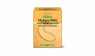 Nisha Multani Mitti for Face 100g | Fuller’s Earth Powder | Natural Oil Control, Acne & Tan Removal, Removes Dead Skin, Cleanses Pores| Skin Brightening Face Pack
