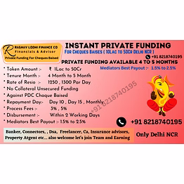 50lac to 200cr funding