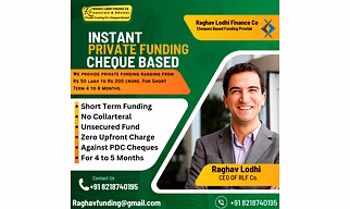 Private Funding For Cheques Based