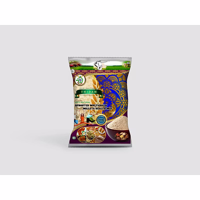 sprouted &roasted multi grain health mix